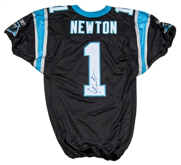 2011 Cam Newton Rookie Game Issued Jersey (PSA)